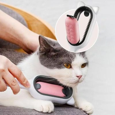 Escova 2 em 1 para Animais de Estimação | GATOBRUSH