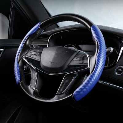 Almofadas de aderência para volante - pele PU antiderrapante | WHECOVER